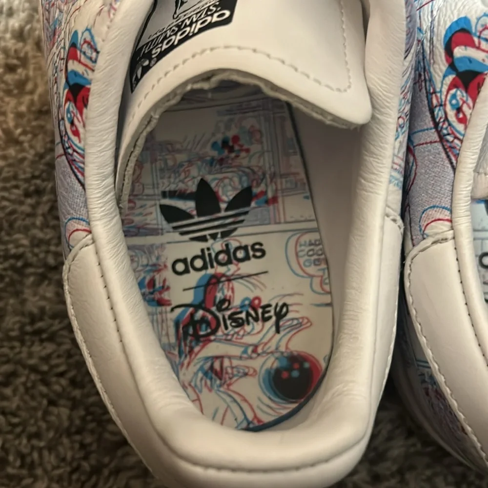 Adidas Stan Smith x Disney Mickey Mouse Comic Strip Sneakers Men’s 9